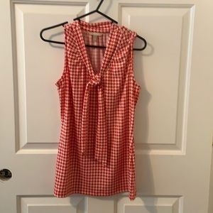 Sleeveless slick tank